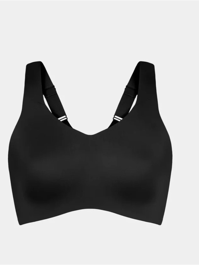 Knix Wireless Sculpting Bra In Black
